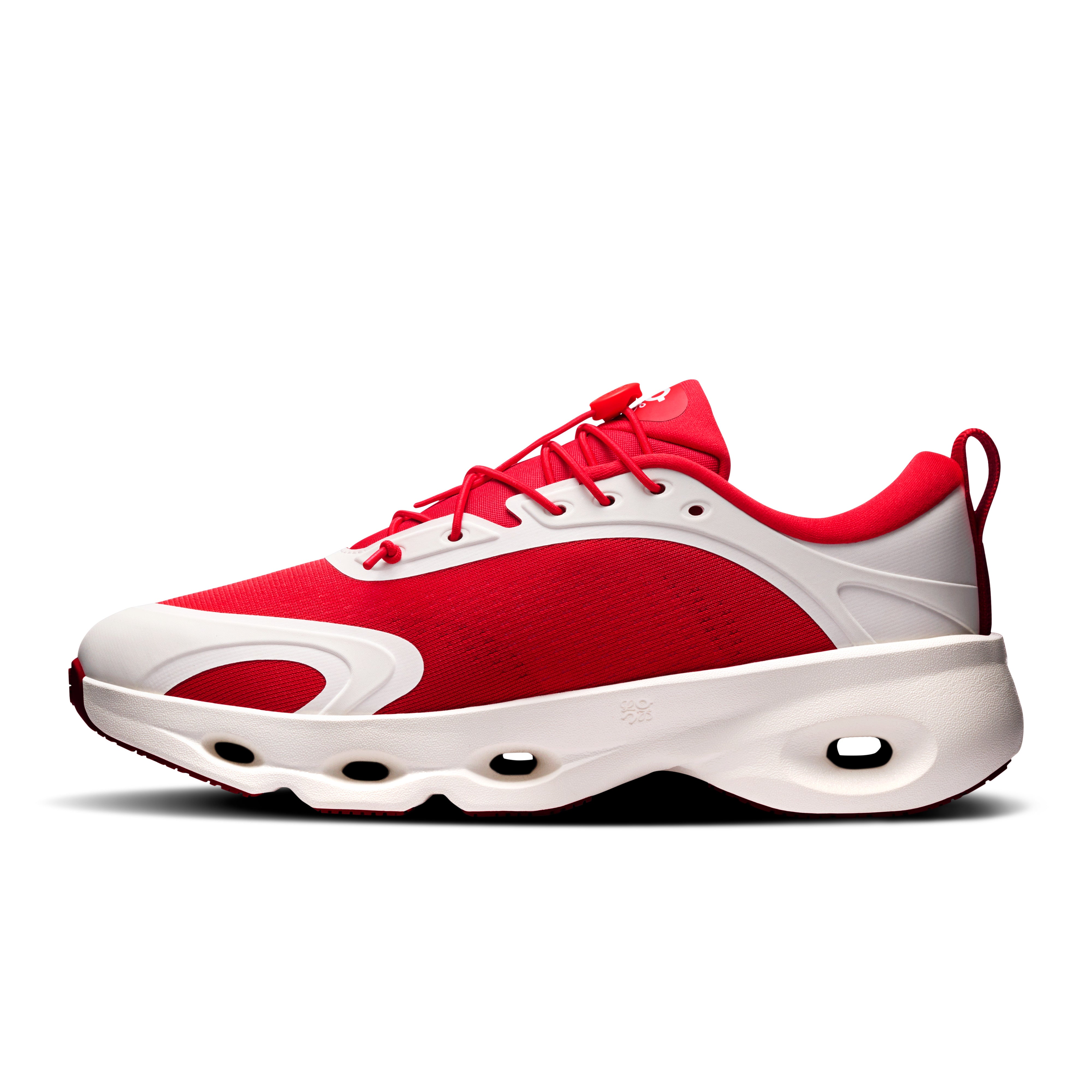 Red | Eggshell