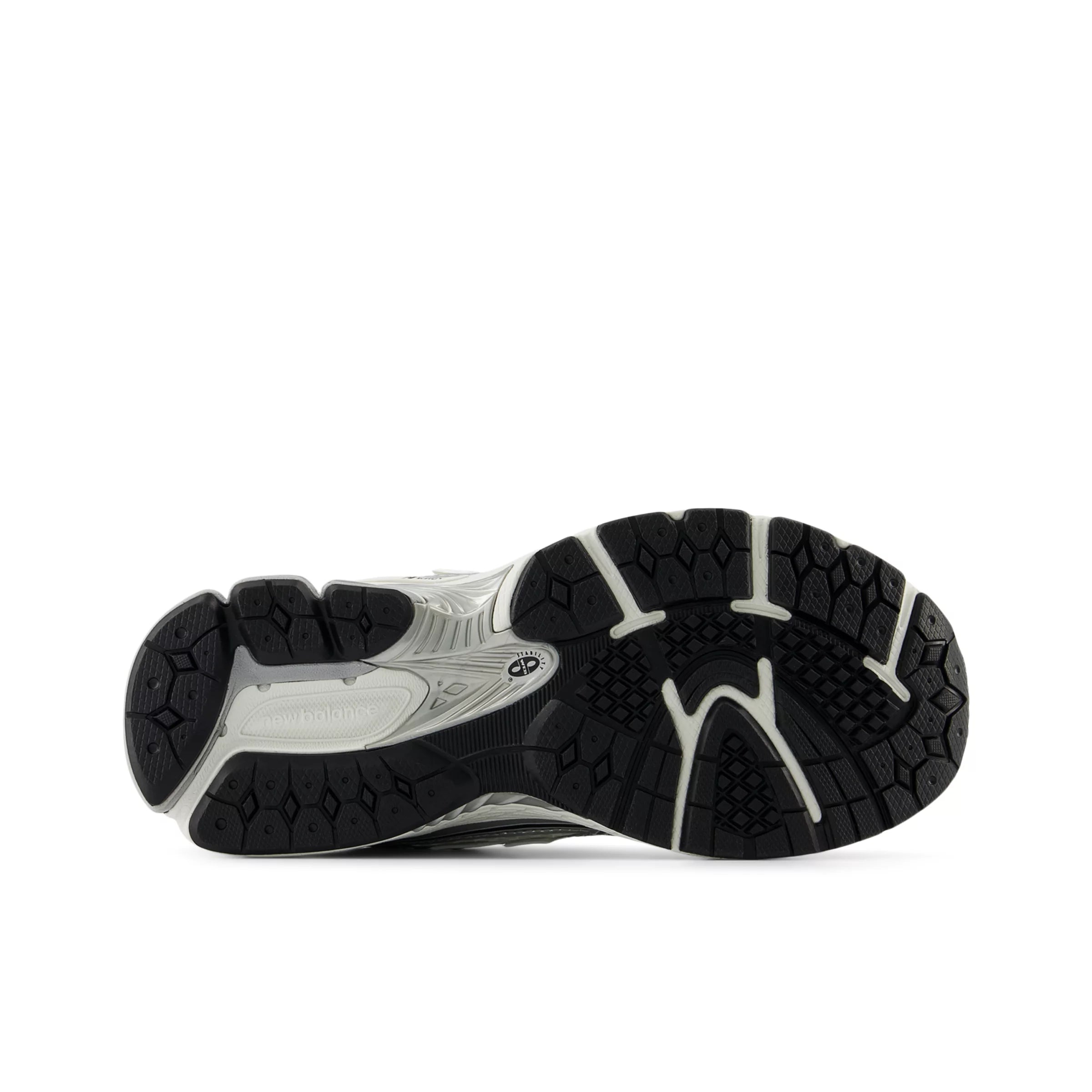 Silver Metallic With Black