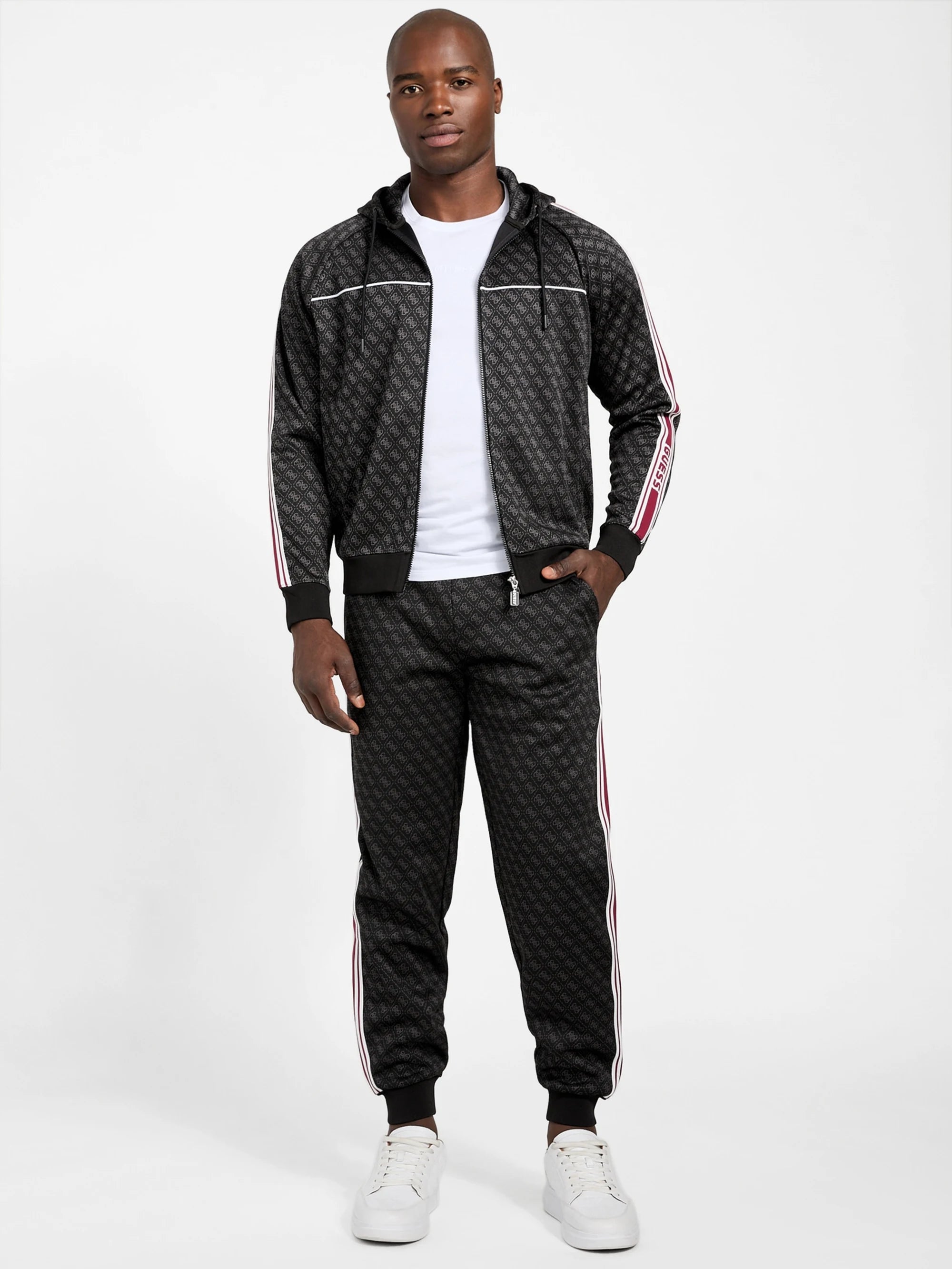 4G Jacquard Jet Black