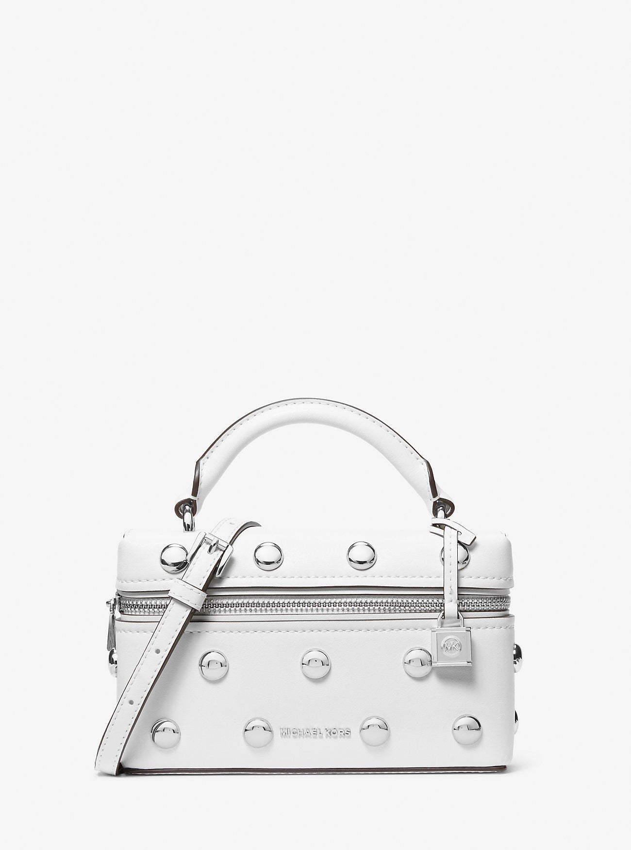 Jana Extra-Small Studded Leather Crossbody Bag