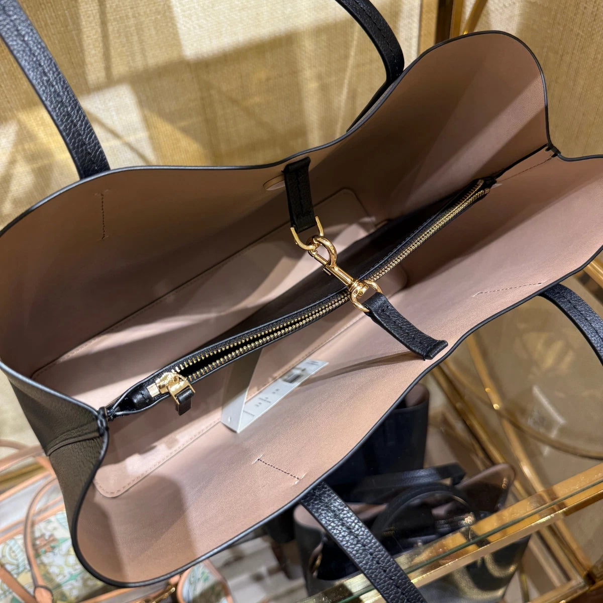 Blake Center Zip Tote