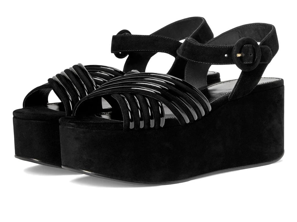 BOMBE CROSS-STRAP PLATFORM SANDAL
