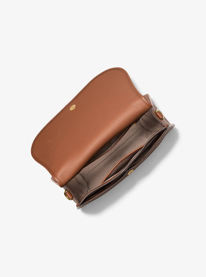 Holmes Medium Pebbled Leather Convertible Messenger Bag