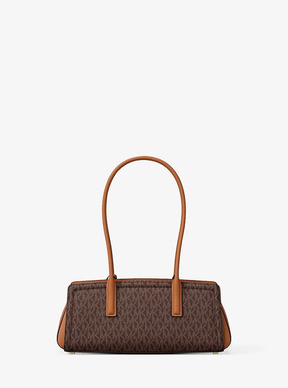 Laila Small Signature Logo Shoulder Bag