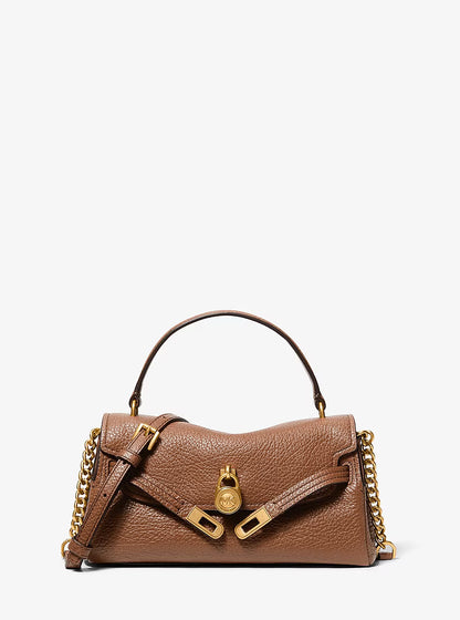 Hamilton Extra-Small Textured Leather Soft Crossbody Bag