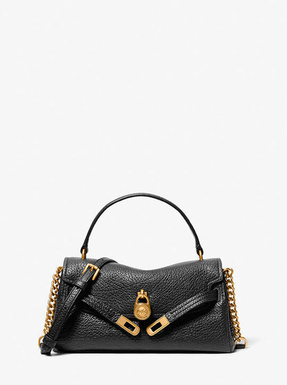 Hamilton Extra-Small Textured Leather Soft Crossbody Bag
