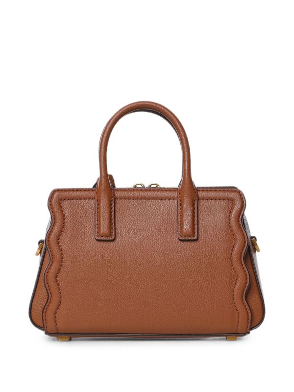 Laila xs scalloped-edge handbag