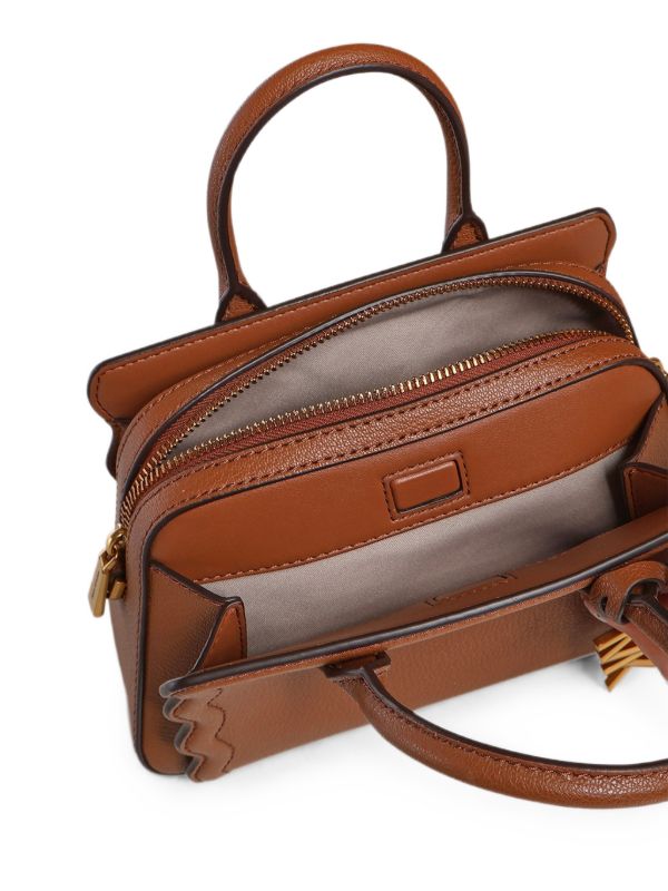 Laila xs scalloped-edge handbag