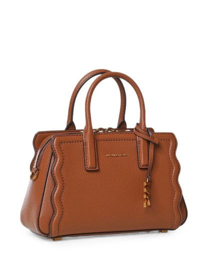 Laila xs scalloped-edge handbag