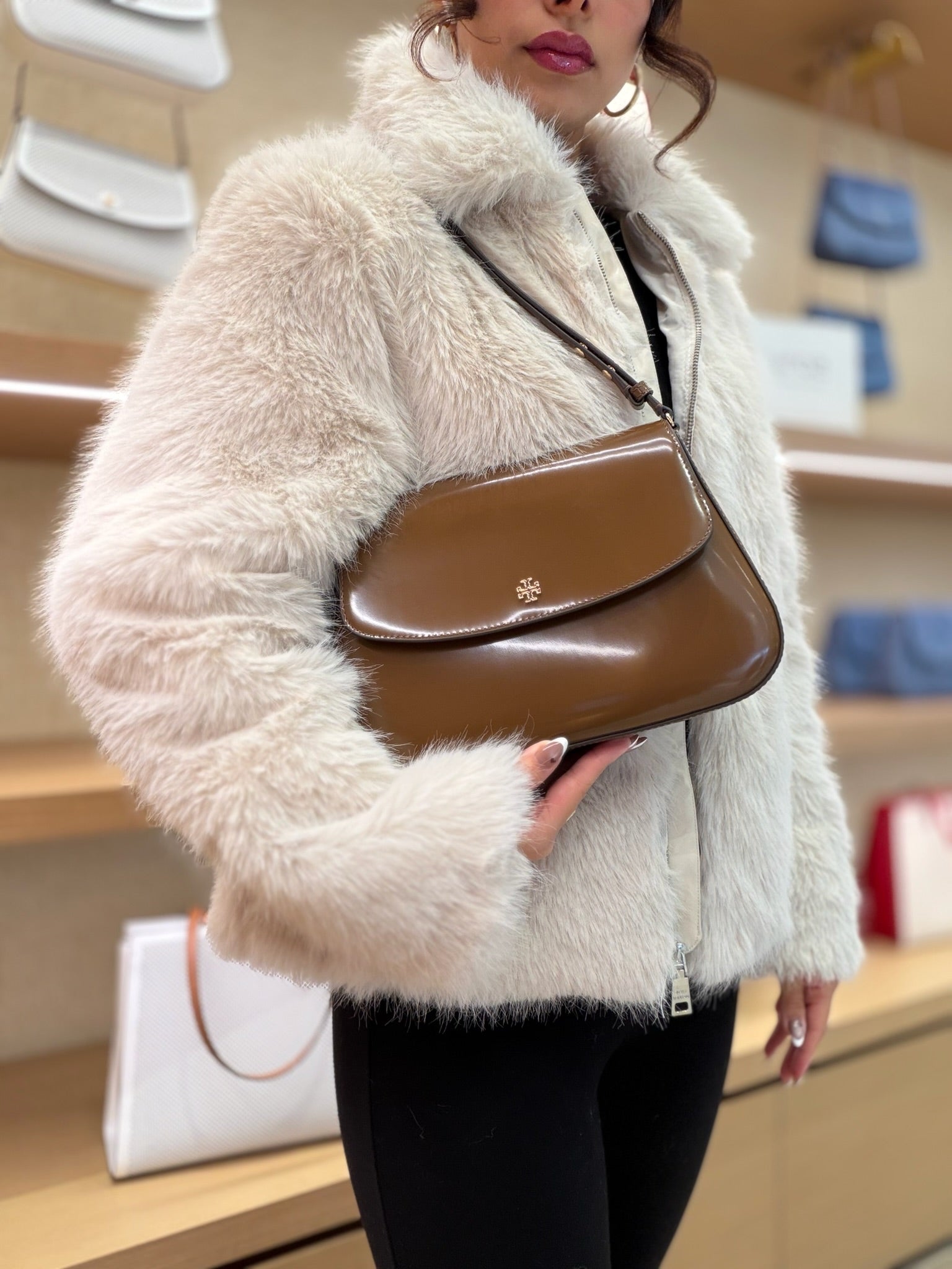 Emerson Smooth Convertible Shoulder Bag