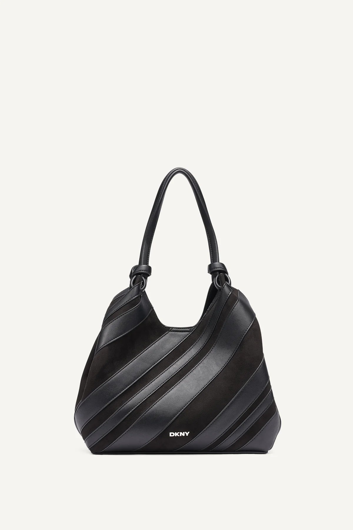 DKNY Paula Medium Striped Commuter Tote