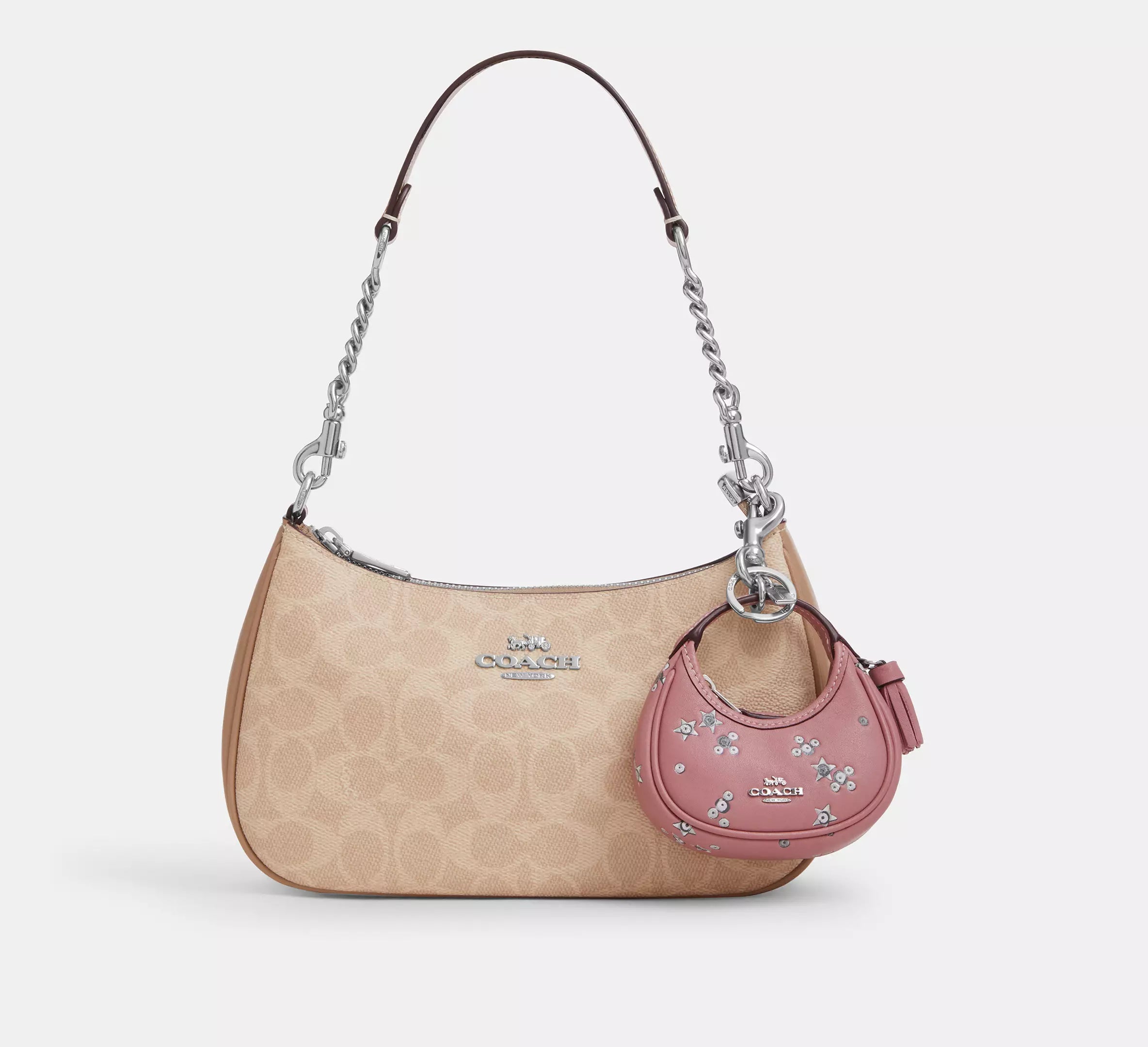 Silver/Dusty Pink Multi