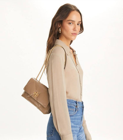 Tory Burch Kira diamond quilt small convertible shoulder bag