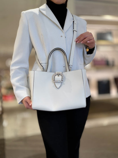 CHERISI soft Grainy Leather Top Handle Bag