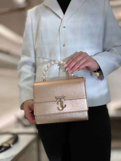 Avenue Metallic NAPPA Top Handle Bag