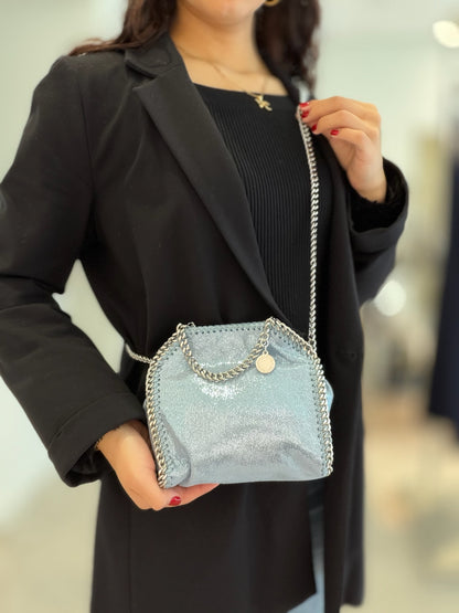 Stella McCartney Falabella Mini Tote - Light Blue