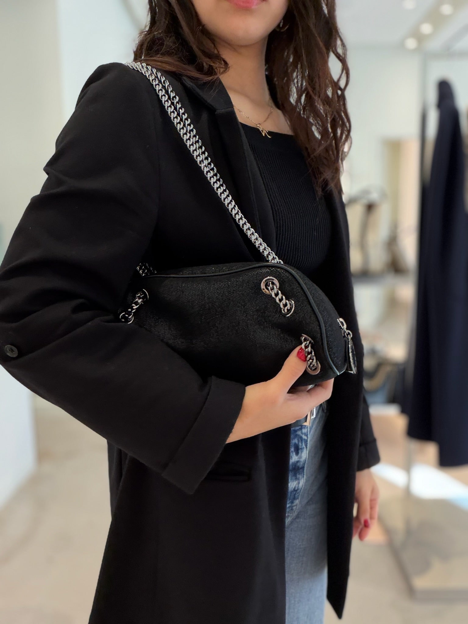 Stella McCartney Logo Bumbag - Black