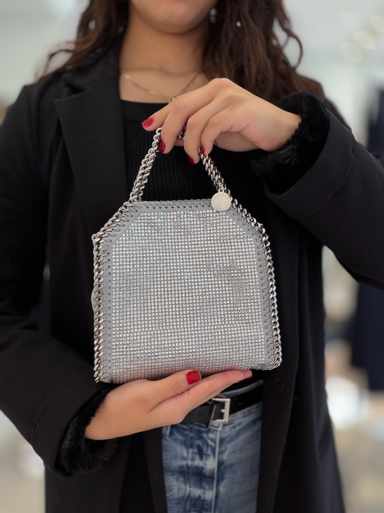 Stella McCartney Falabella Mini Tote - Crystal