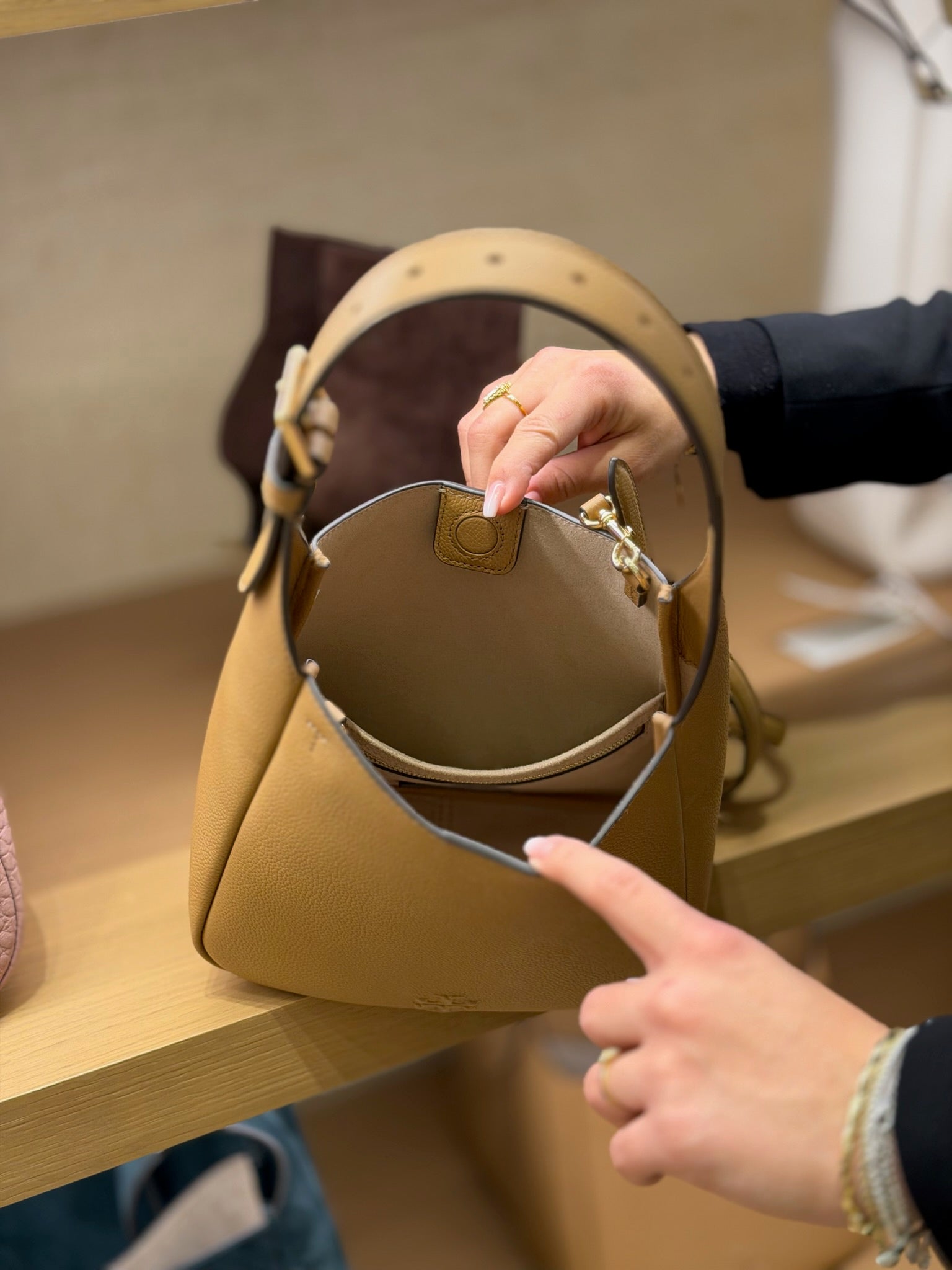 Thea Small Slouchy Bucket