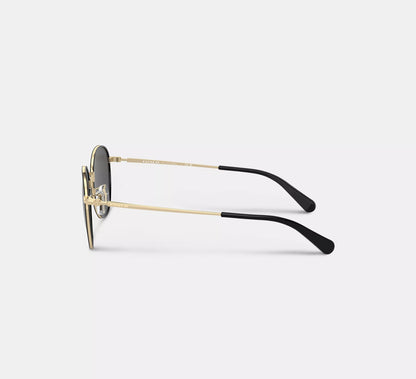 Black/ Shiny Light Gold
