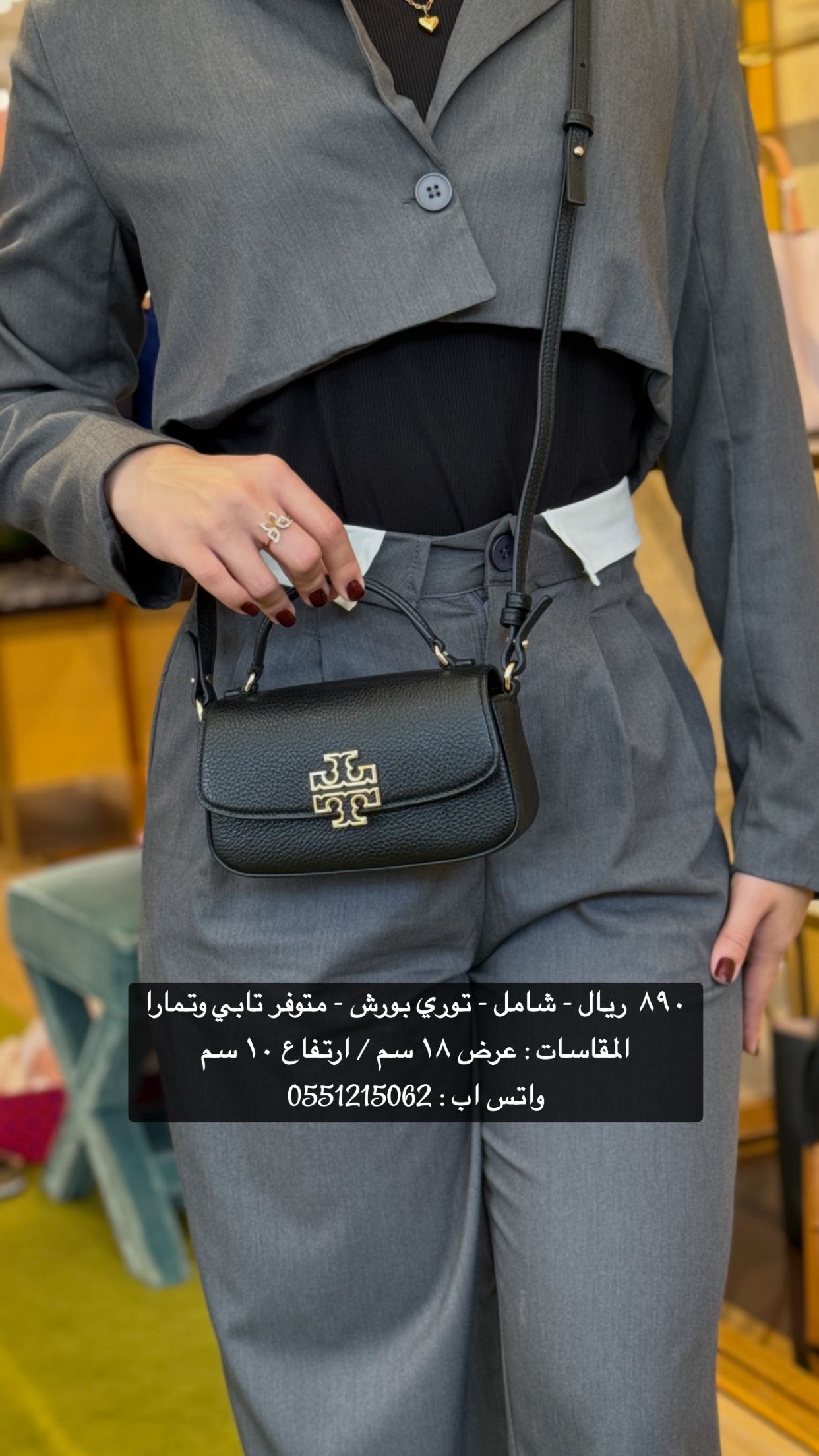 Britten Mini Top Handle Leather Bag