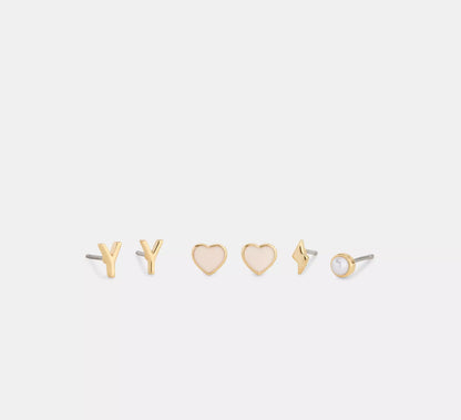 Gold/White