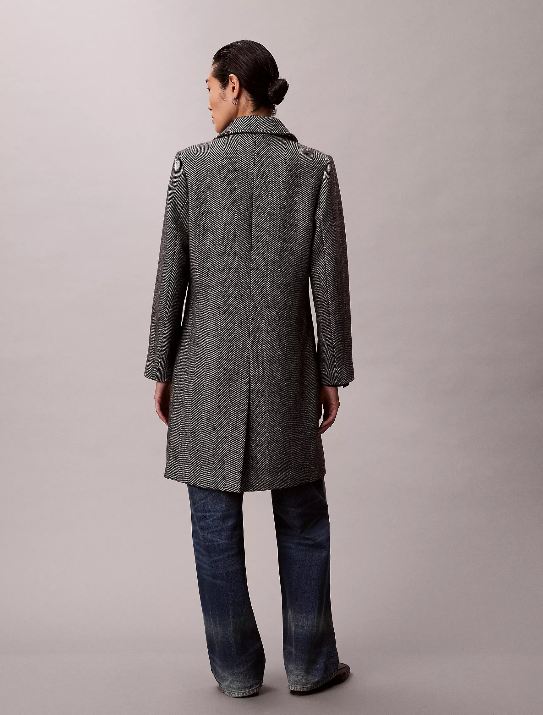 Herringbone Black / White