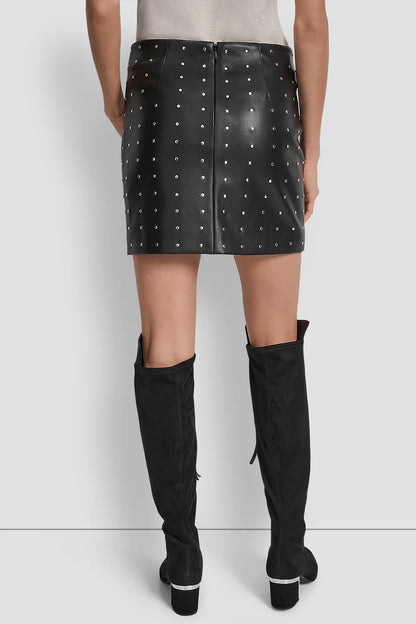 black_faux_leather