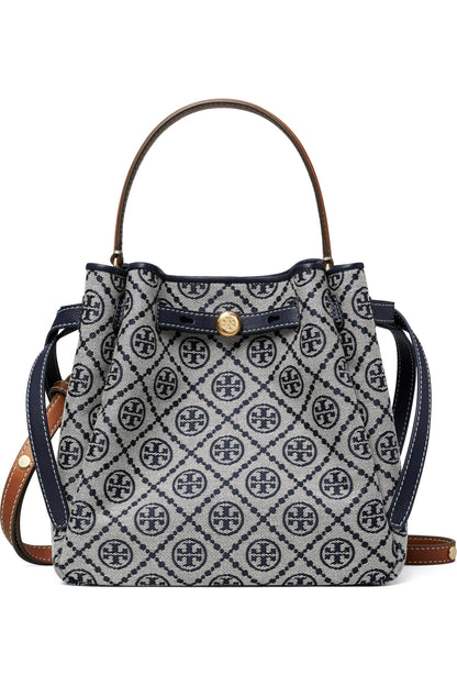 Tory Burch T Monogram Romy Bucket Bag
