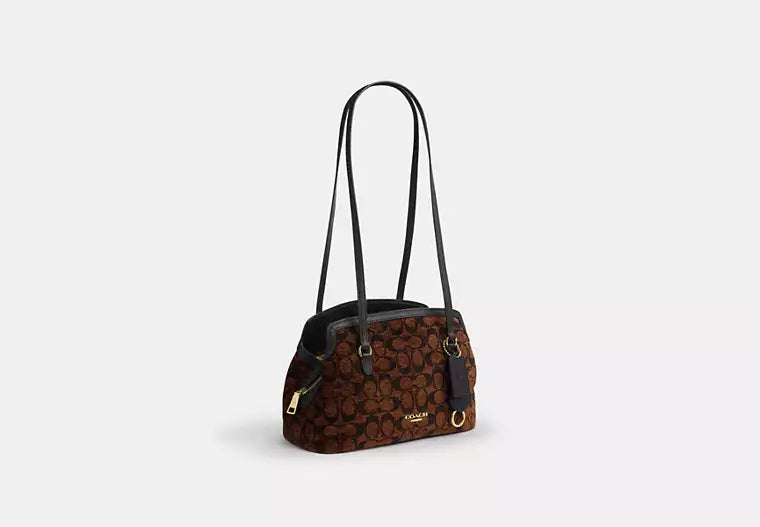 Coach Elise Shoulder Bag in Signature Chenille