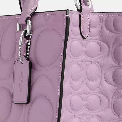 Maggie Small Tote Bag In Signature Leather