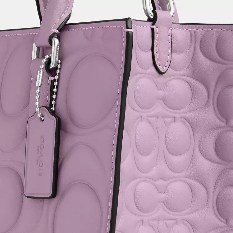 Maggie Small Tote Bag In Signature Leather