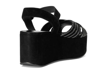 BOMBE CROSS-STRAP PLATFORM SANDAL