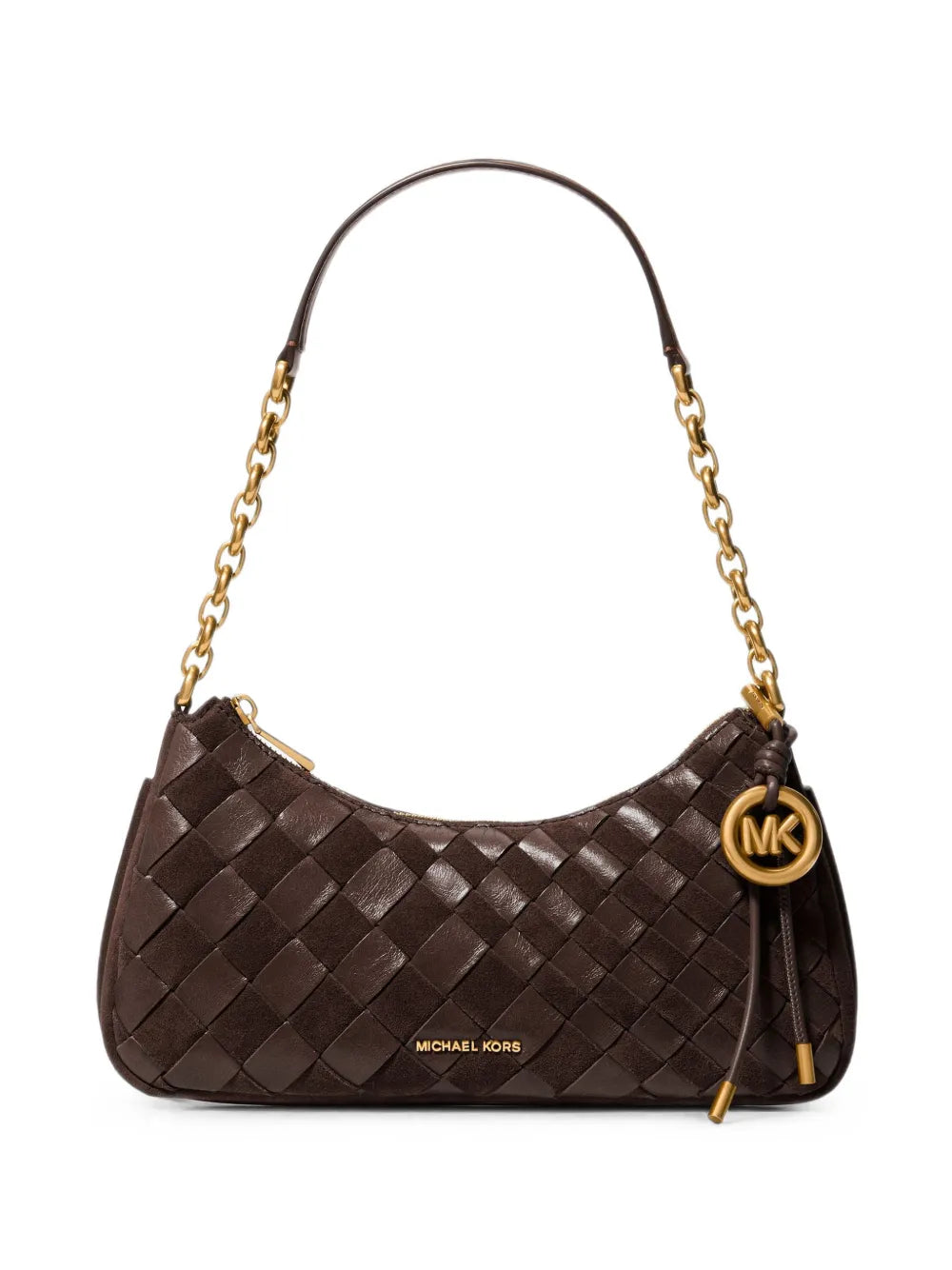 Nolita Medium Hand-Woven Leather Chain