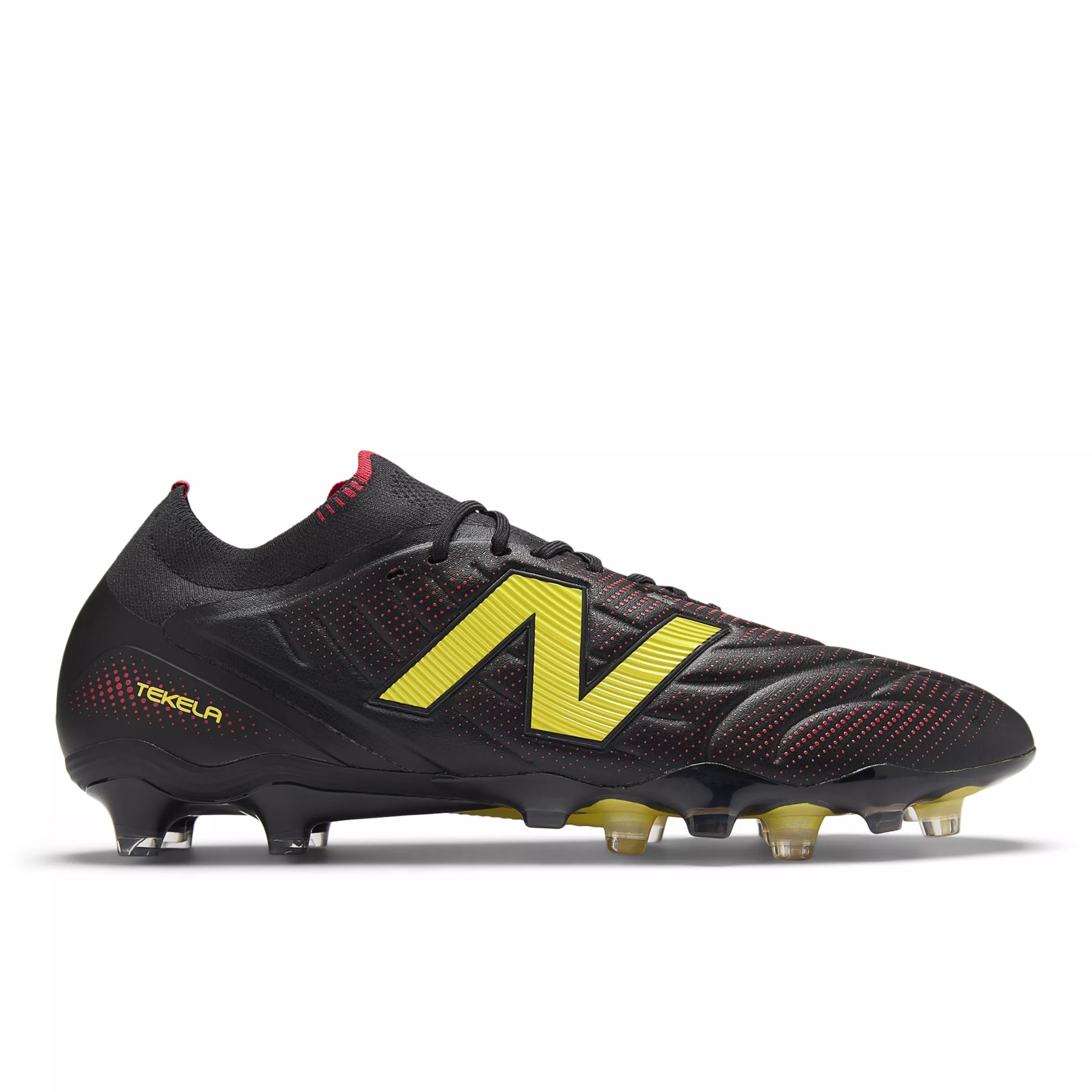 Black With Punch Yellow And Fire Cracker
