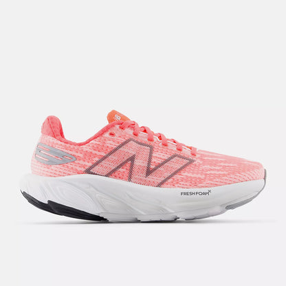 Urgent Red With Grey Matter And Silver Metallic