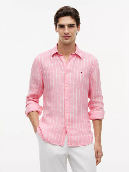 Doll Pink/White Stripe
