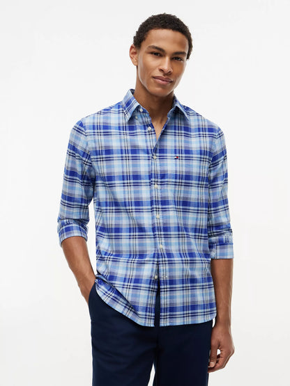 Wedge Blue Check