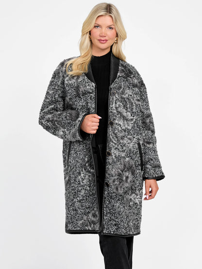 Floral Paisley Jacq Blk C