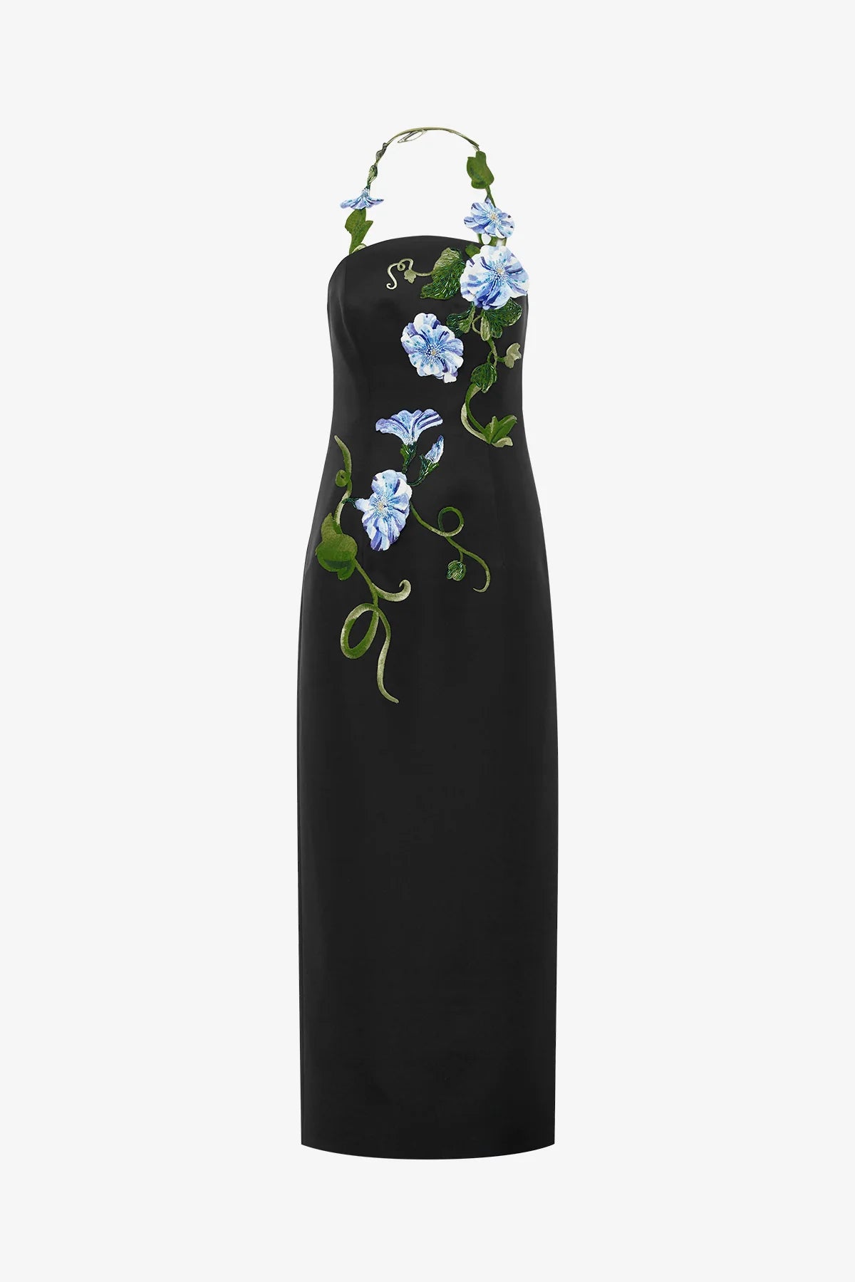 Vine Print in Ebony