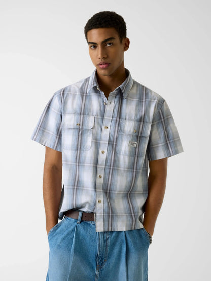 Ashley Blue Plaid