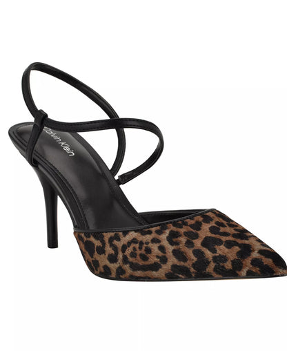 Dark Leopard Calf Hair