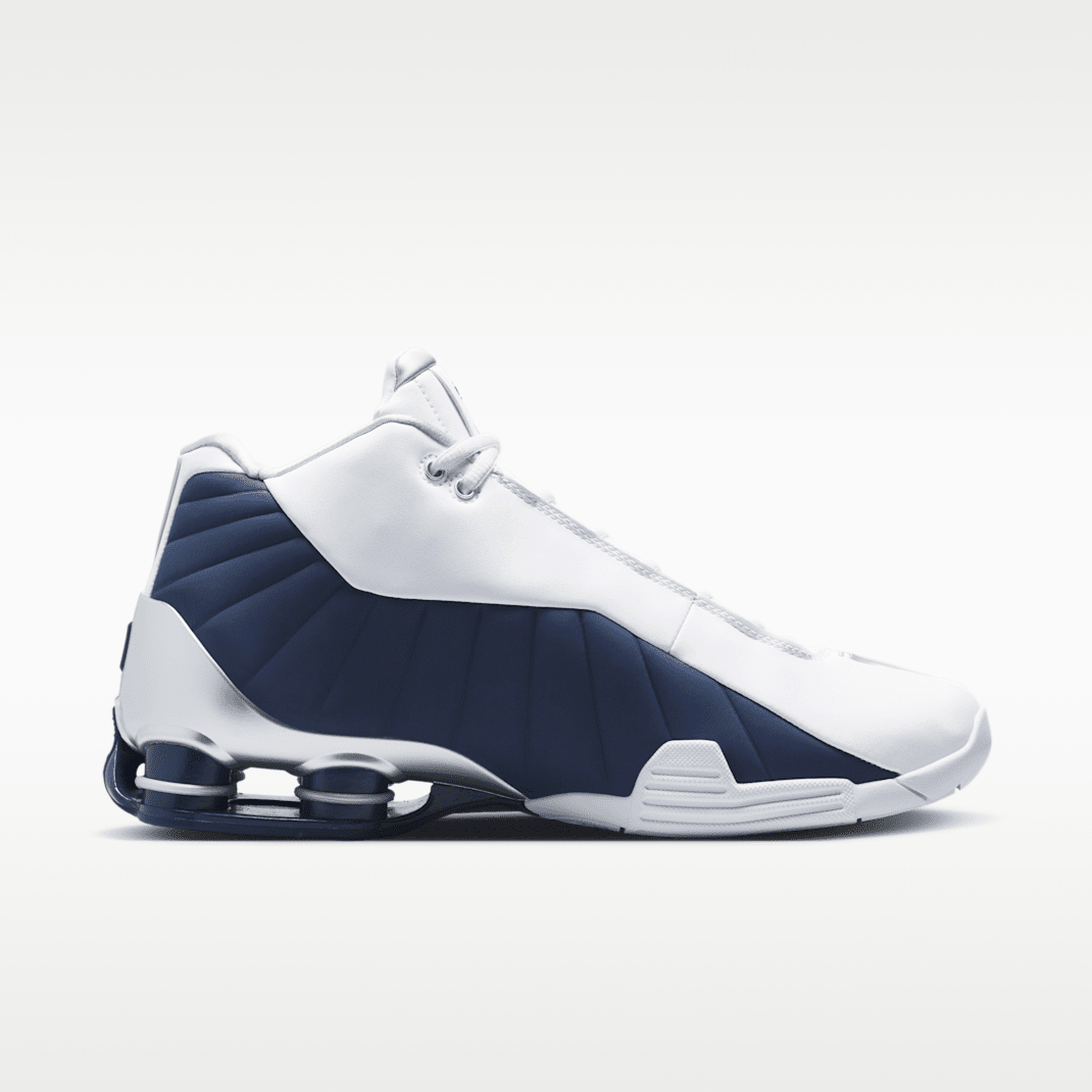 White/Metallic Silver/Midnight Navy