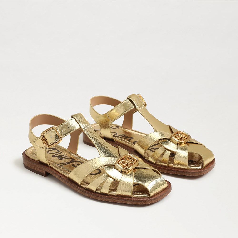 Amber Gold Leather