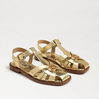 Amber Gold Leather