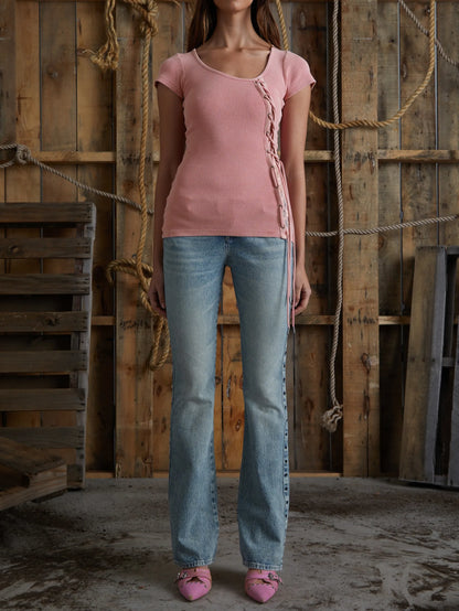 Gusa Distressed Indigo Wa