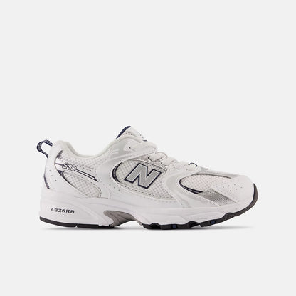 White With Silver Metallic And Silver Metallic