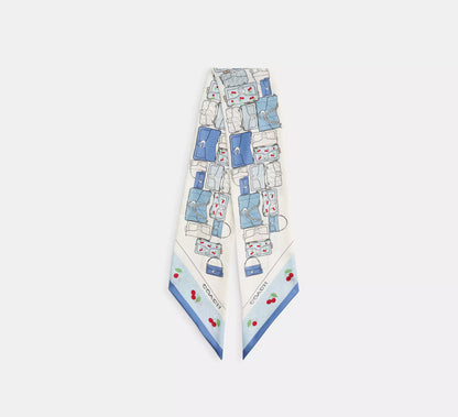 Denim/Red Multi