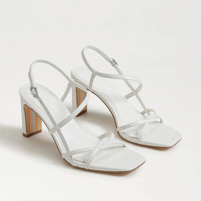 Bright White Leather