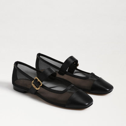Black Mesh/Leather